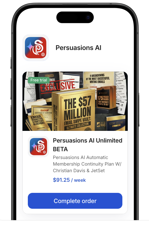 Why Persuasions AI Stands Alone