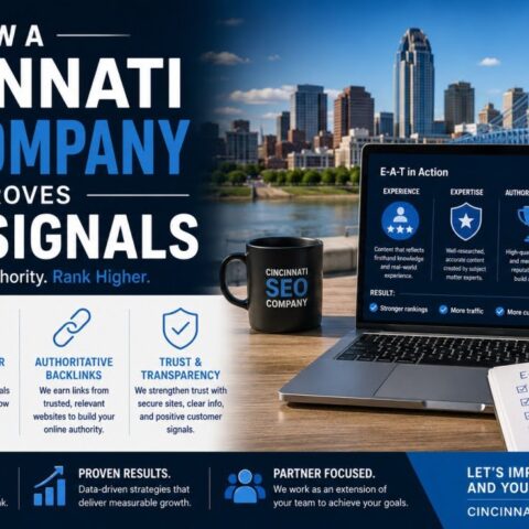 How a Cincinnati SEO Company Improves E-A-T Signals